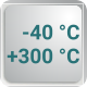 −40 °C / +300 °C